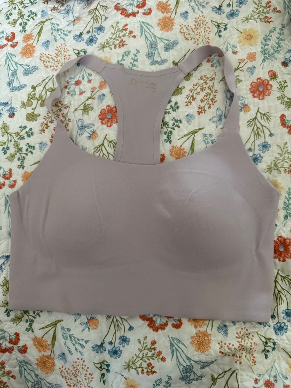 Racerback Stretch Bralette in Mauve